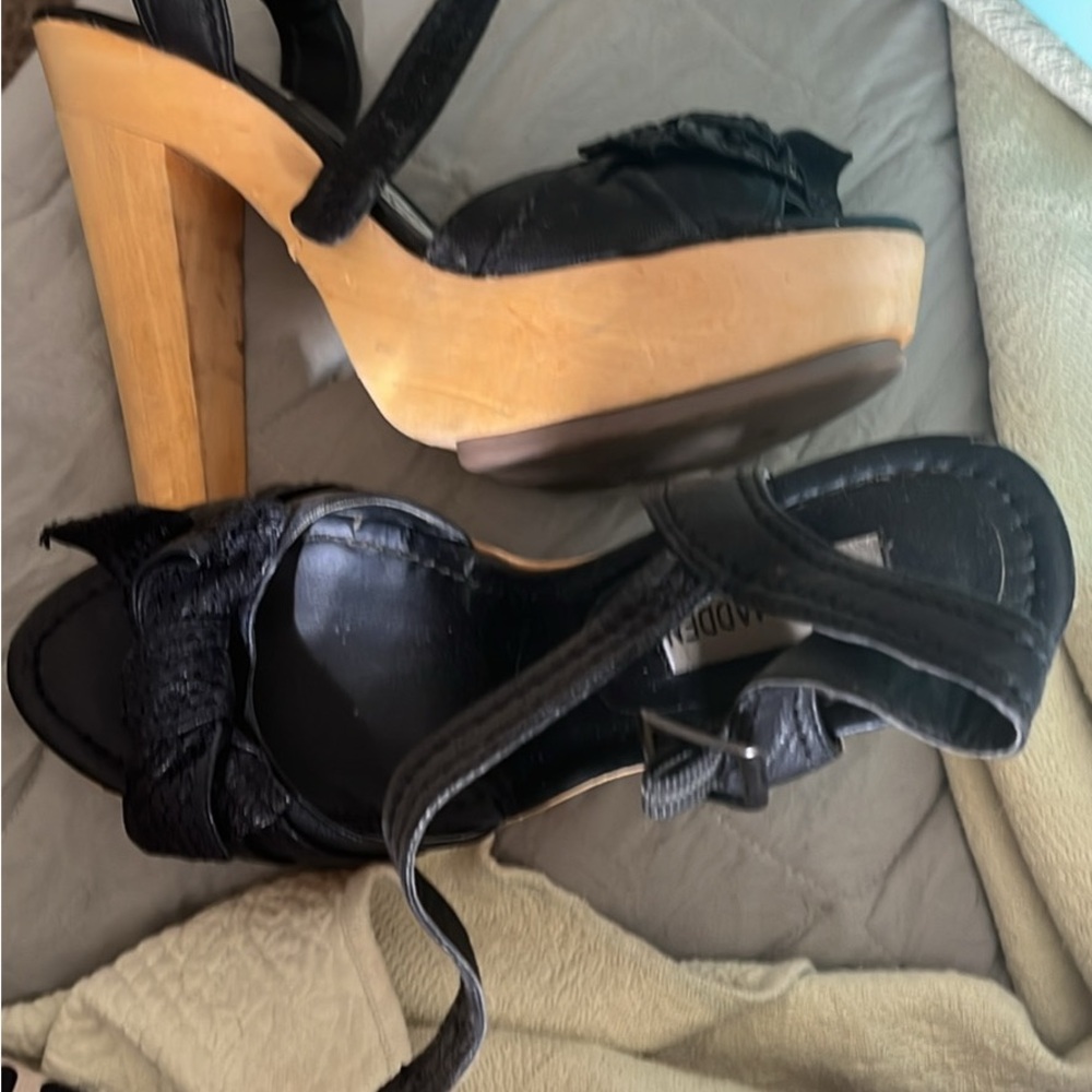 Black Platform Heels